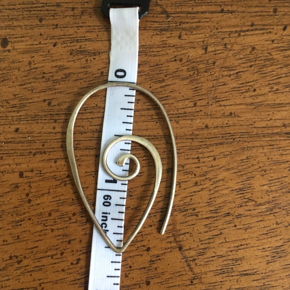 Sterling silver spiral earrings - Picture 2 of 2